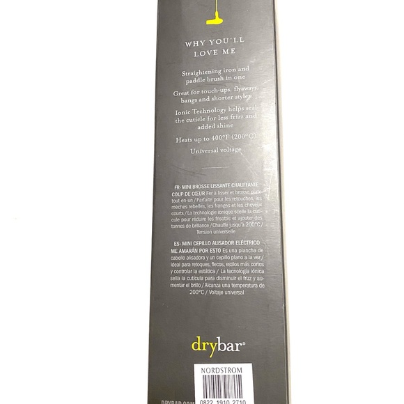 Drybar Baby Brush Crush Mini Straightening